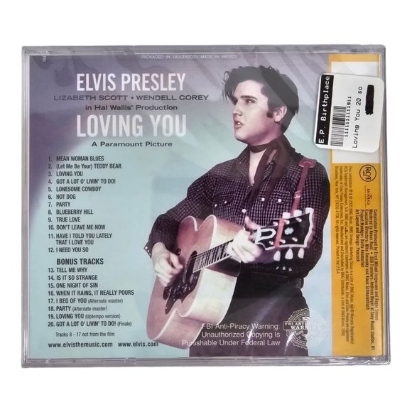 Elvis Presley Loving You Separate Ways Viva Las Vegas CD Lot NEW Sealed - Picture 4 of 12